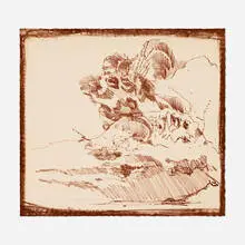Bruce Conner, Landscape, 1965, lithograph on Rives BFK