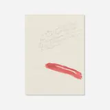 Raymond Pettibon, Or often I pat if off… (from the Thinking of You portfolio), 1998, graphite and goauche on printed paper (double-sided)