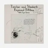 Raymond Pettibon, Torches & Standards LP, 1990, offset print, vinyl