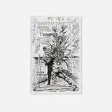 Superflux Pubs Presents: Dance of the Damned artist's book by Raymond Pettibon and Josh Bayer, 2002, staple-bound offset print, sold Jun 2025