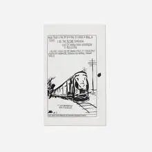 'Readings' double-sided, three fold phamplet by Raymond Pettibon, 1990, offset print, sold Jun 2025