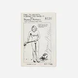 Cars, TV, Rockets, H-Bomb You Name It artist's book by Raymond Pettibon, 1985, staple-bound offset print, sold Jun 2025