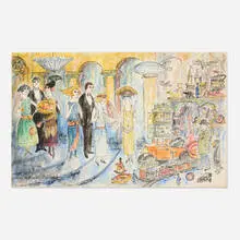 Ed Plunkett, Untitled, c. 1978, graphite and ink on paper