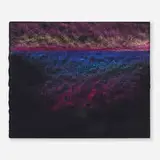 Richard Kemble, Key West Sunset 2, 1983, oil pastel on paper