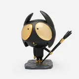 Edgar Plans, Lil' Heroes (Gold Edition), 2023, resin