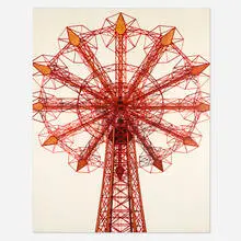 William Steiger, Parachute Drop, 2001, oil on canvas