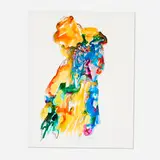 Milton Derr, Untitled, 2004, watercolor on paper