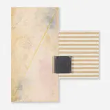 Taro Ichihashi, A Decision in 1993, 1993, graphite and watercolor on canvas, mixed media on linen stretched over board construction
