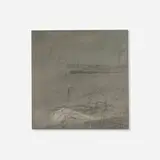 Wes Mills, Green Flow, 1993, graphite, colored pencil and powder pigment on paper