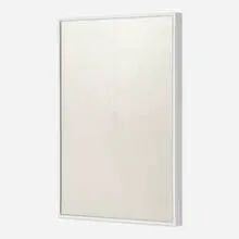 Michael Brown, In the Meantime... II, 2011, hand-cut and polished stainless steel in artist's frame