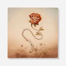 Tiffany Bozic, Rose, 2006, acrylic on panel