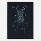 Tiffany Bozic, Mask 2, 2006, watercolor, pencil and gouache on paper