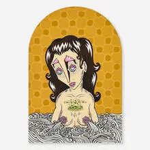 Stephan Doitschinoff, Ani Aeudora, 2005, acrylic on panel