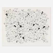 Jay Howell, Untitled (Dogs), 2006, ink on paper