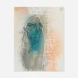 Rich Jacobs, Go Real Fast, 2000, ballpoint pen, spray paint and correction fluid on paper