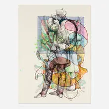 Naum Knop, Untitled, 1980, ink on paper