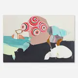Marion Lane, Chasing the Rabbit, 2007, acrylic and plastic on panel