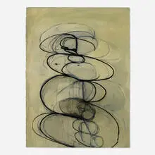 Jill Moser, 33.96, 1996, casein and ink on paper