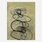 Jill Moser, 33.96, 1996, casein and ink on paper