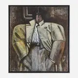 Nick de Angelis, Untitled (Man), c. 2000, oil on canvas