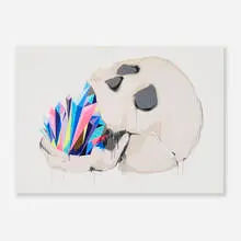 Vexta, Untitled, 2013, screenprint in colors