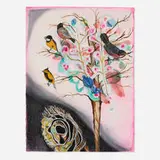 Zachary Wollard, Reincarnation #2, 2006, mixed media collage on paper