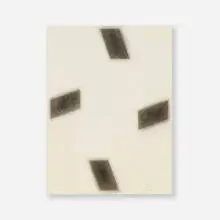 Peter Lodato, Black, 1996, watercolor on paper
