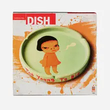 Yoshitomo Nara, Too Young to Die, 2002, transfer-printed porcelain