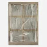 Ayan Farah, Samsara II, 2014, acrylic, fabric dye, alcohol and vinegar on cotton voile and wool