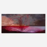 Ciel Bergman, Good, Wild, Sacred #650 (Memory of Mondrian's Tree), 1989, oil on canvas