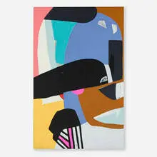 Hayal Pozanti, Royal Transcendence, 2012, acrylic on panel