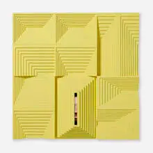 Julian Hoeber, Pathos, 2015, latex enamel on laminated plywood