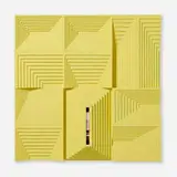 Julian Hoeber, Pathos, 2015, latex enamel on laminated plywood