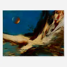 Untitled by Leonardo Nierman, mixed media on board, sold Dec 2025