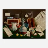 Carroll Brady, Still Life with Decanter, 1830, oil on canvas