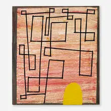 Doug Edge, Father and Son, 2004, oil on canvas mounted to board