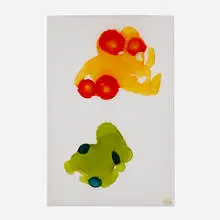 Jorge Pardo, Untitled (5), 1998, pantone ink on vellum