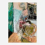 Waldemar Zimbelmann, Untitled, 2015-16, acrylic and graphite on paper