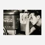 Bruce Davidson, Youth with Coke Machine (from the Brooklyn Gang series), gelatin silver print