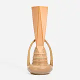 Roseville Pottery, Futura Arches vase, model 411-14