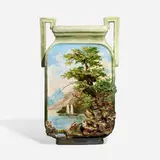 Odell & Booth Brothers, Rare scenic vase