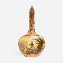 Matt Morgan Pottery, Large decanter with stopper