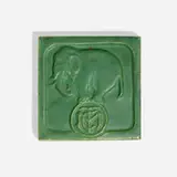 Mosaic Tile Co., Elephant tile, c. 1920, glazed earthenware
