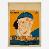 Germaine Marx, Un soir de rafle, 1931, lithograph in colors