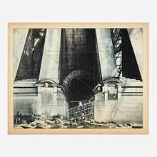 Lowell Nesbitt, Barriers, 1971, lithograph in colors