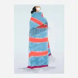 R. C. Gorman, Carol's Blanket (State II), 1984, lithograph in colors