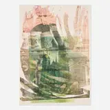 Robert Rauschenberg, St. John the Divine (Cathedral Print), 1993, lithograph in colors