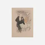 Sagesse (from the Vieilles Histoires portfolio) by Henri de Toulouse-Lautrec, 1893, lithograph in colors, sold Mar 2024