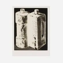 Tony Cragg, Two Bottles, State I, 1988, etching