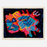 Karel Appel, Devil Cat (from the Cats portfolio), 1978, screenprint in colors on Japan paper
